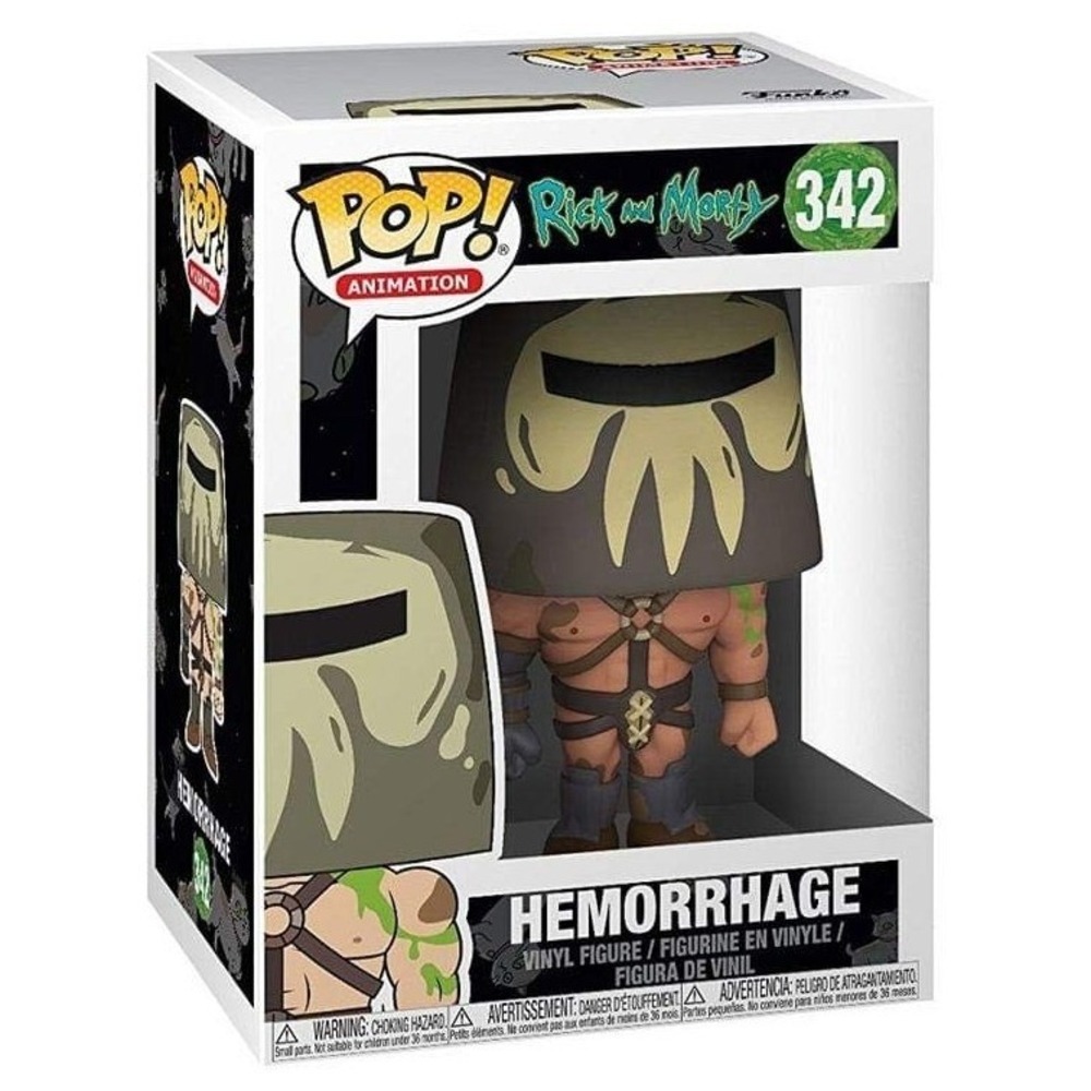 Funko Pop Rick and Morty Hemorrhage Animation Vinyl Figure 342 Mad Max Wasteland